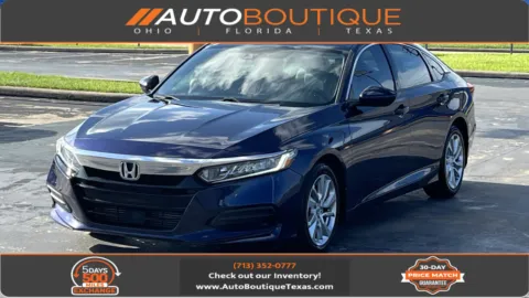 Blue 2019 Honda Accord Sedan LX 1.5T for sale in Alvin, TX
