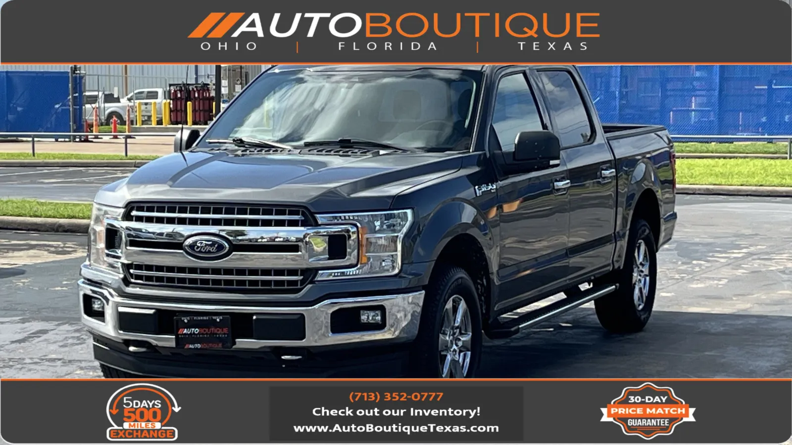 Gray 2019 Ford F-150 XLT for sale in Alvin, TX