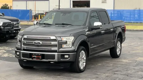 Gray 2016 Ford F-150 Platinum for sale in Alvin, TX