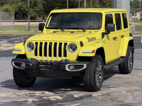 Another view of 2023 Jeep Wrangler 4xe Sahara for sale in Alvin, TX at Auto Boutique Texas