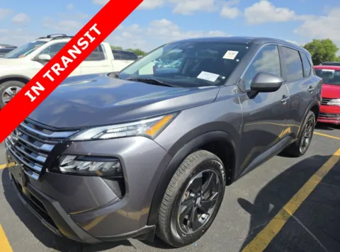 Gray 2024 Nissan Rogue SV for sale in Alvin, TX