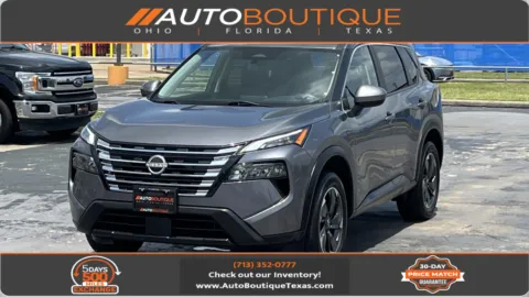 Gray 2024 Nissan Rogue SV for sale in Alvin, TX
