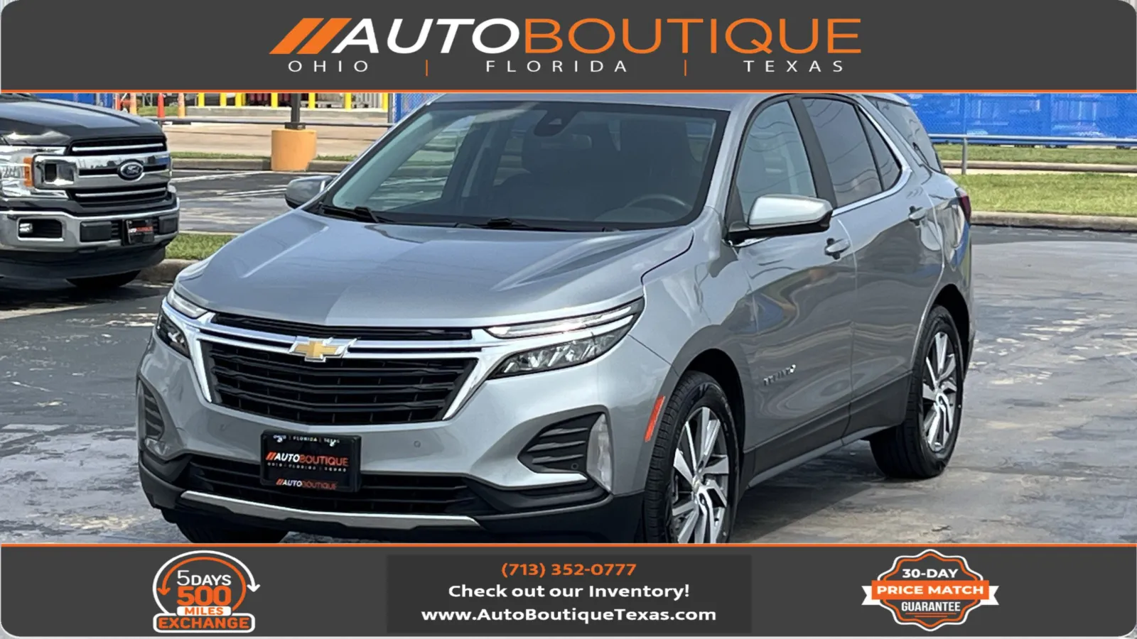 Gray 2023 Chevrolet Equinox LT for sale in Alvin, TX