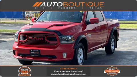 Red 2018 Ram 1500 Sport for sale in Alvin, TX