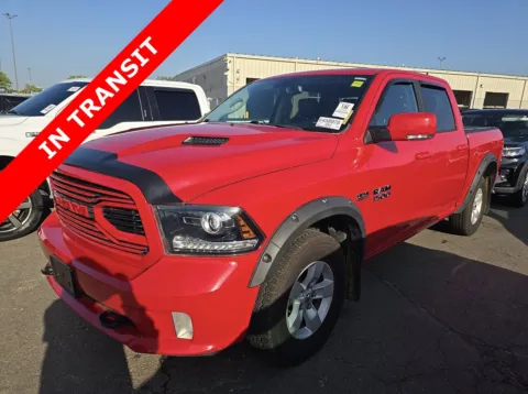 Red 2018 Ram 1500 Sport for sale in Alvin, TX