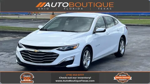 White 2023 Chevrolet Malibu LS for sale in Alvin, TX