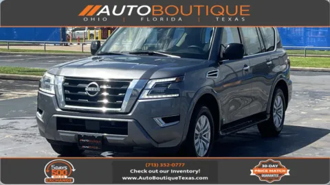 Gray 2023 Nissan Armada S for sale in Alvin, TX