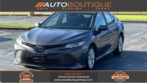 Gray 2019 Toyota Camry LE for sale in Alvin, TX