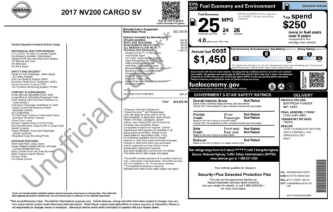 Photos of 2017 Nissan NV200 Compact Cargo SV for sale in Alvin, TX at Auto Boutique Texas