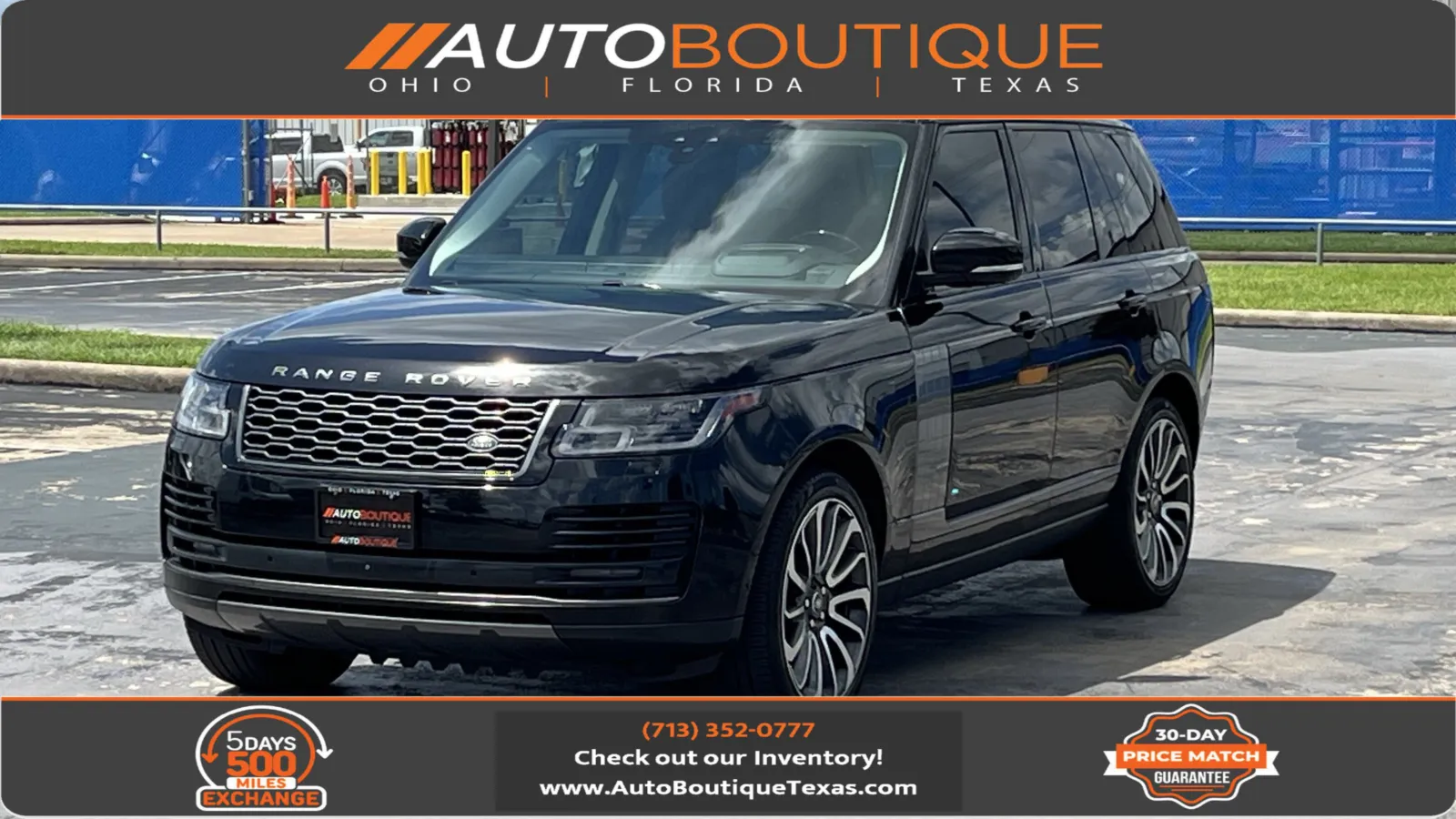 Black 2019 Land Rover Range Rover Supercharged for sale in Alvin, TX