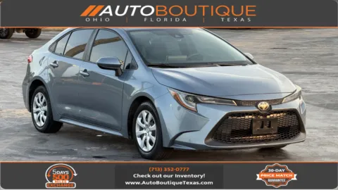 Gray 2021 Toyota Corolla LE for sale in Alvin, TX