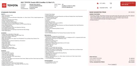 Photos of 2021 Toyota Tundra SR5 for sale in Alvin, TX at Auto Boutique Texas