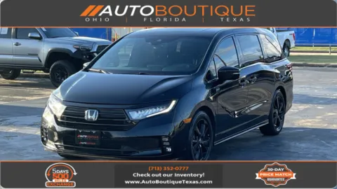 Black 2023 Honda Odyssey Sport for sale in Alvin, TX