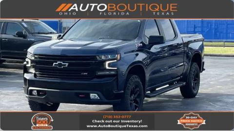 Blue 2022 Chevrolet Silverado 1500 LTD LT Trail Boss for sale in Alvin, TX