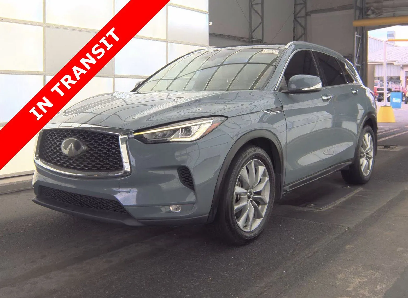 Gray 2022 INFINITI QX50 LUXE for sale in Alvin, TX