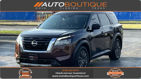 Brown 2022 Nissan Pathfinder SL for sale in Alvin, TX