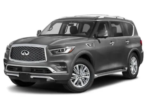 Blue 2024 INFINITI QX80 LUXE for sale in Alvin, TX