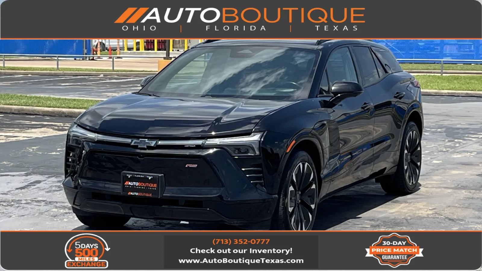 Black 2024 Chevrolet Blazer EV eAWD RS for sale in Alvin, TX