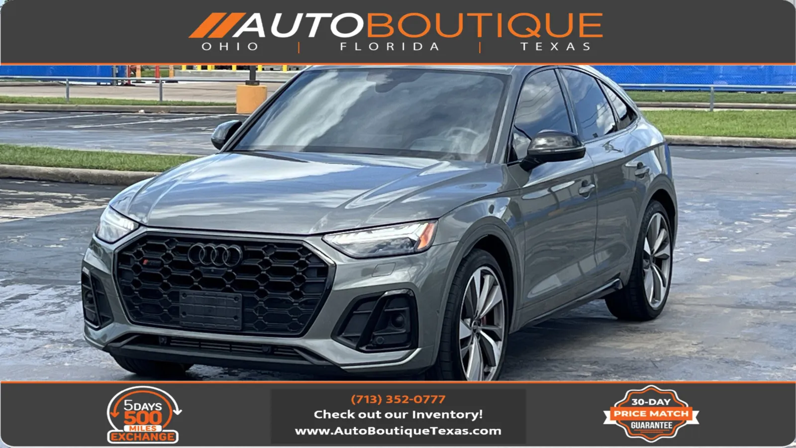 Gray 2023 Audi SQ5 Sportback Prestige for sale in Alvin, TX