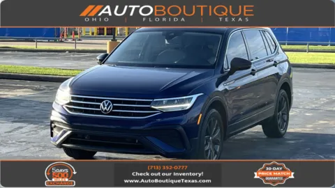 Blue 2023 Volkswagen Tiguan SE for sale in Alvin, TX