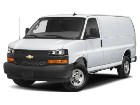 White 2022 Chevrolet Express Cargo Van 2500 for sale in Alvin, TX