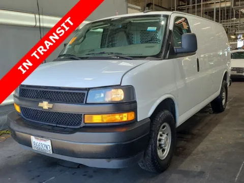 White 2022 Chevrolet Express Cargo Van 2500 for sale in Alvin, TX