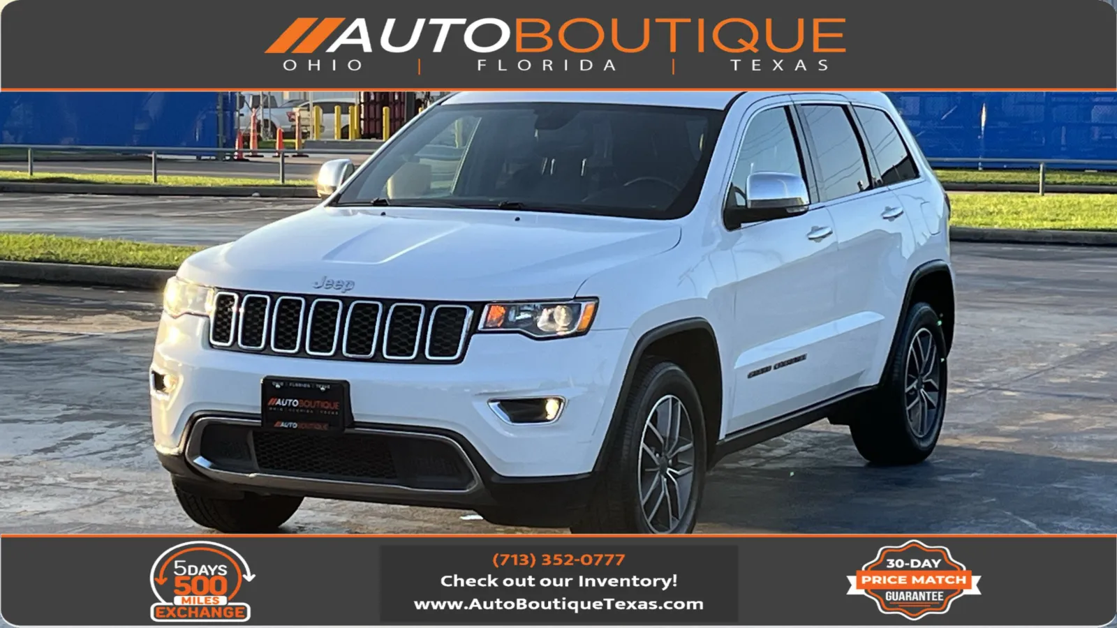 White 2020 Jeep Grand Cherokee Limited for sale in Alvin, TX