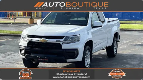 White 2022 Chevrolet Colorado 4WD LT for sale in Alvin, TX