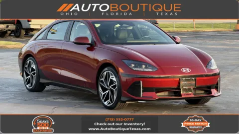 Red 2023 Hyundai IONIQ 6 SEL for sale in Alvin, TX