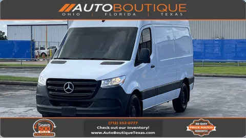 White 2022 Mercedes-Benz Sprinter Cargo Van 2500 for sale in Alvin, TX