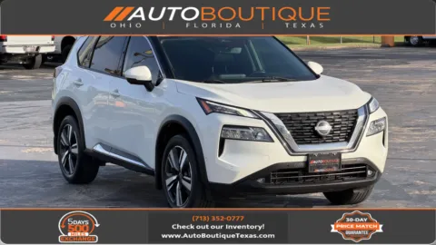 White 2022 Nissan Rogue SL for sale in Alvin, TX