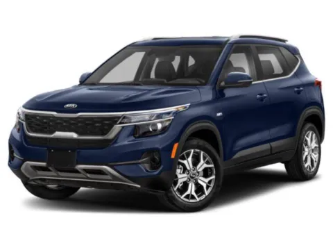 Black 2021 Kia Seltos S for sale in Alvin, TX