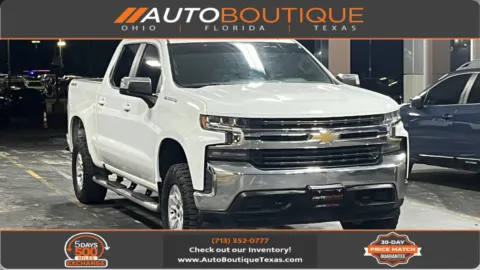 White 2019 Chevrolet Silverado 1500 LT for sale in Alvin, TX
