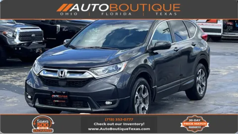 Black 2018 Honda CR-V EX-L for sale in Alvin, TX