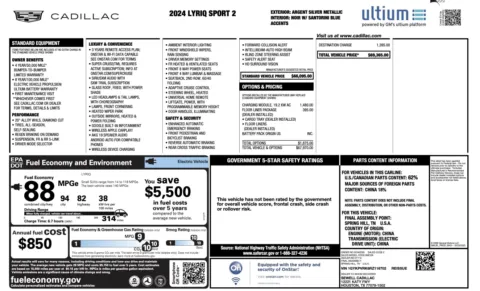Photos of 2024 Cadillac LYRIQ Sport for sale in Alvin, TX at Auto Boutique Texas