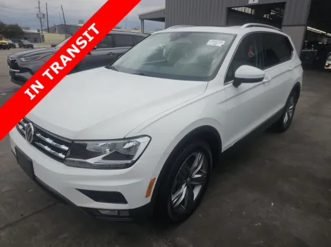 White 2021 Volkswagen Tiguan SEL for sale in Alvin, TX