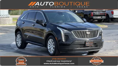 Black 2022 Cadillac XT4 FWD Luxury for sale in Alvin, TX