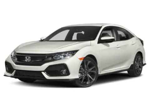 Red 2019 Honda Civic Hatchback Sport for sale in Alvin, TX