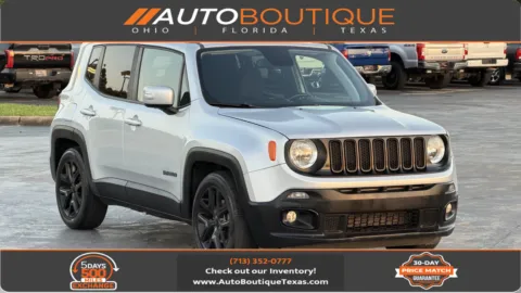 Silver 2018 Jeep Renegade Altitude for sale in Alvin, TX