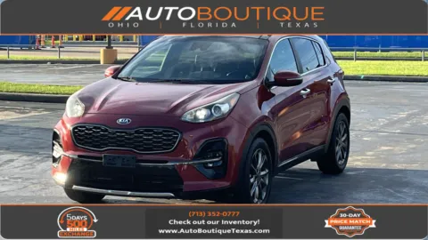 Red 2020 Kia Sportage S for sale in Alvin, TX
