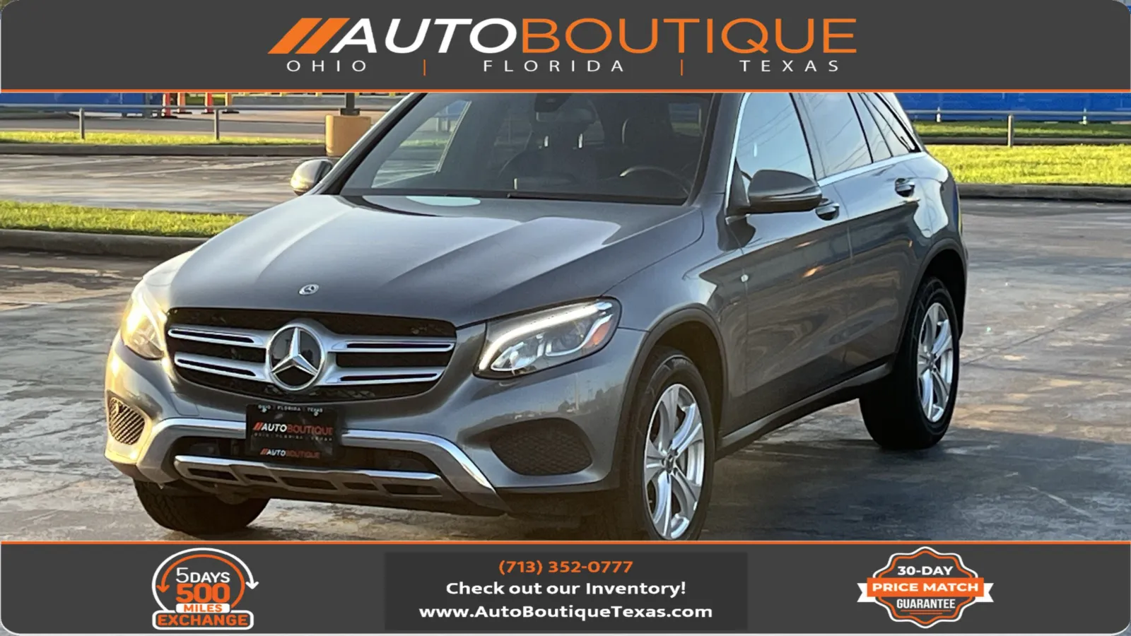 Gray 2018 Mercedes-Benz GLC 350e for sale in Alvin, TX