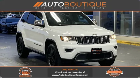 White 2020 Jeep Grand Cherokee Limited for sale in Alvin, TX