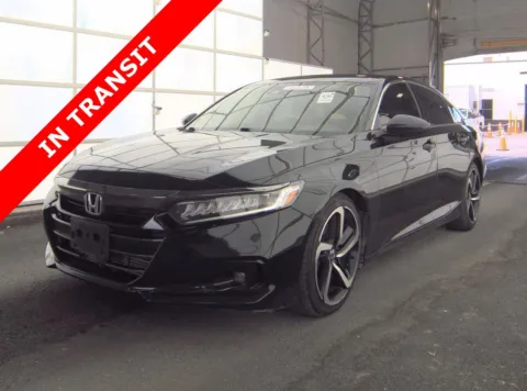 Black 2021 Honda Accord Sedan Sport SE for sale in Alvin, TX