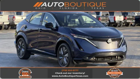 Blue 2023 Nissan ARIYA ENGAGE for sale in Alvin, TX