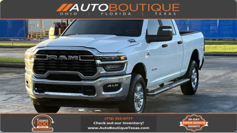 White 2025 Ram 2500 Big Horn for sale in Alvin, TX