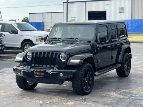 Photos of 2021 Jeep Wrangler 4xe Unlimited Sahara High Altitude for sale in Alvin, TX at Auto Boutique Texas