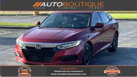 Red 2020 Honda Accord Sedan LX for sale in Alvin, TX