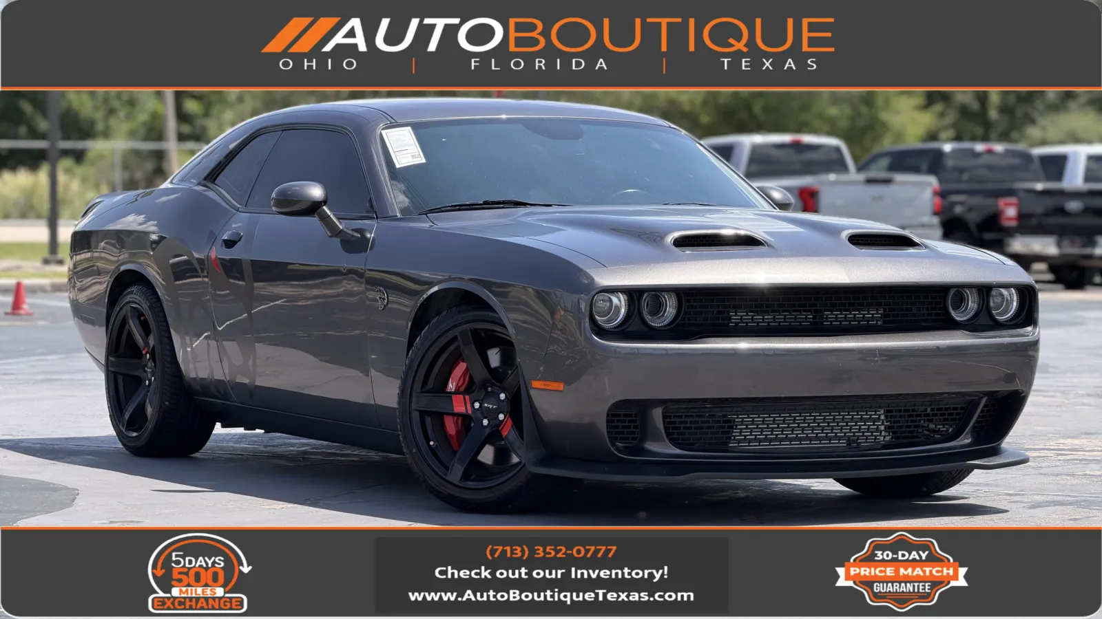Gray 2022 Dodge Challenger SRT Hellcat Redeye for sale in Alvin, TX