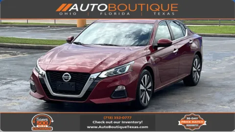Red 2022 Nissan Altima 2.5 SV for sale in Alvin, TX
