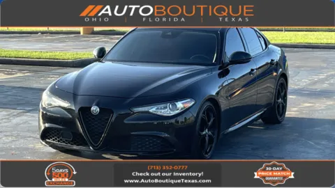 Black 2020 Alfa Romeo Giulia for sale in Alvin, TX